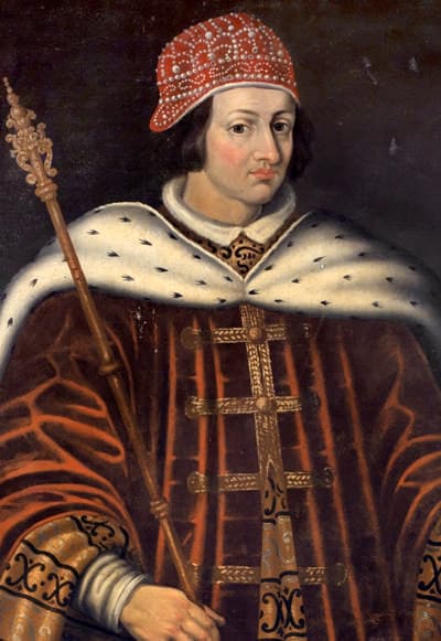 Detail of Martin I “the Human“, King of Aragon Oil on canvas.(1634)